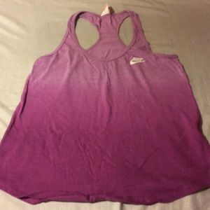 Purple Nike tank top
